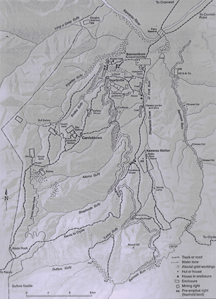 Map of Dunstan
